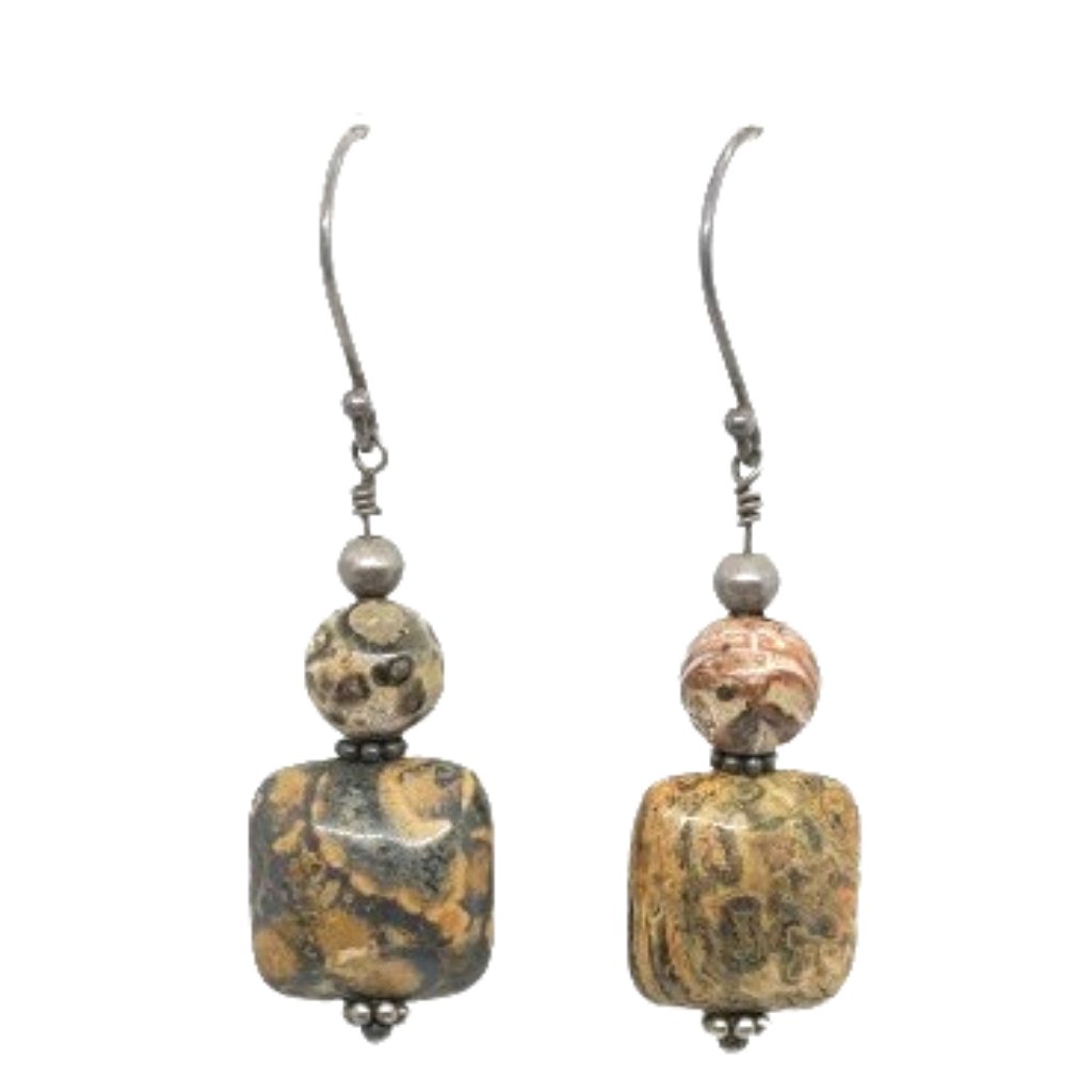 Earth Stone Earrings 20$